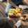 Bento Flex+ Edelstahl Brotdose mit Trennwand 1,3 l