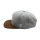 Classic HF Snapback Cap - Hellgrau Filz (XL)