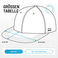 High Performance Snapback Cap - Dunkelblau Outdoor (XL)