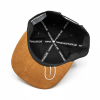 Frechdachs Snapback Cap - Schwarz Canvas (M)