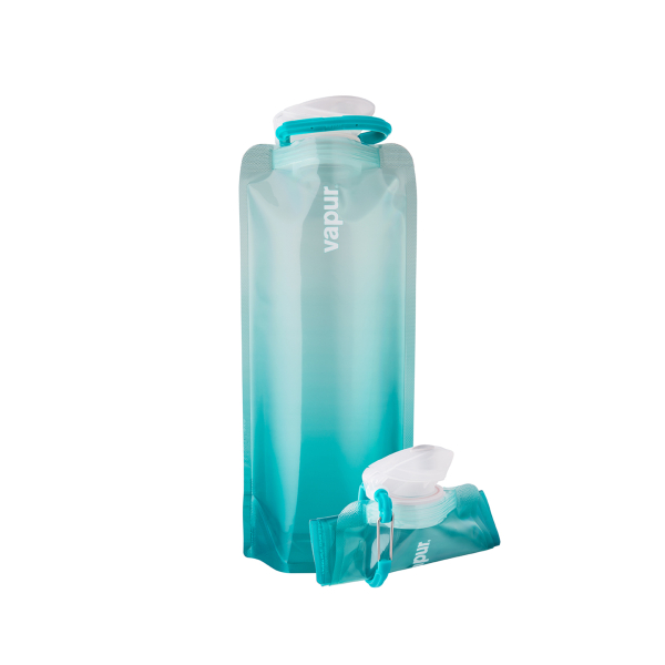 Faltbare Trinkflasche 1,0 l Original Anti-Bottle Malibu Teal