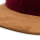 Casual Business Snapback Cap - Weinrot Cord (XL)