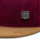 Casual Business Snapback Cap - Weinrot Cord (XL)