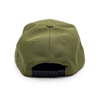 Casual Business Snapback Cap - Khaki Canvas (XL)