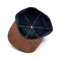 Casual Business Snapback Cap - Dunkelblau Filz (XL)
