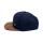 Casual Business Snapback Cap - Dunkelblau Filz (XL)