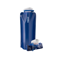 Faltbare Trinkflasche 1,0 l Original Anti-Bottle Admiral...