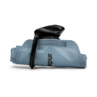 Faltbare Trinkflasche 1,0 l Original Anti-Bottle Blue Steal