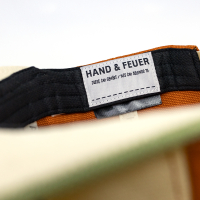 Wild Snapback Cap - Retro Braun Canvas (M)