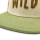 Wild Snapback Cap - Retro Braun Canvas (M)