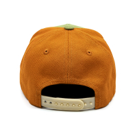 Wild Snapback Cap - Retro Braun Canvas