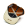 Wild Snapback Cap - Retro Braun Canvas